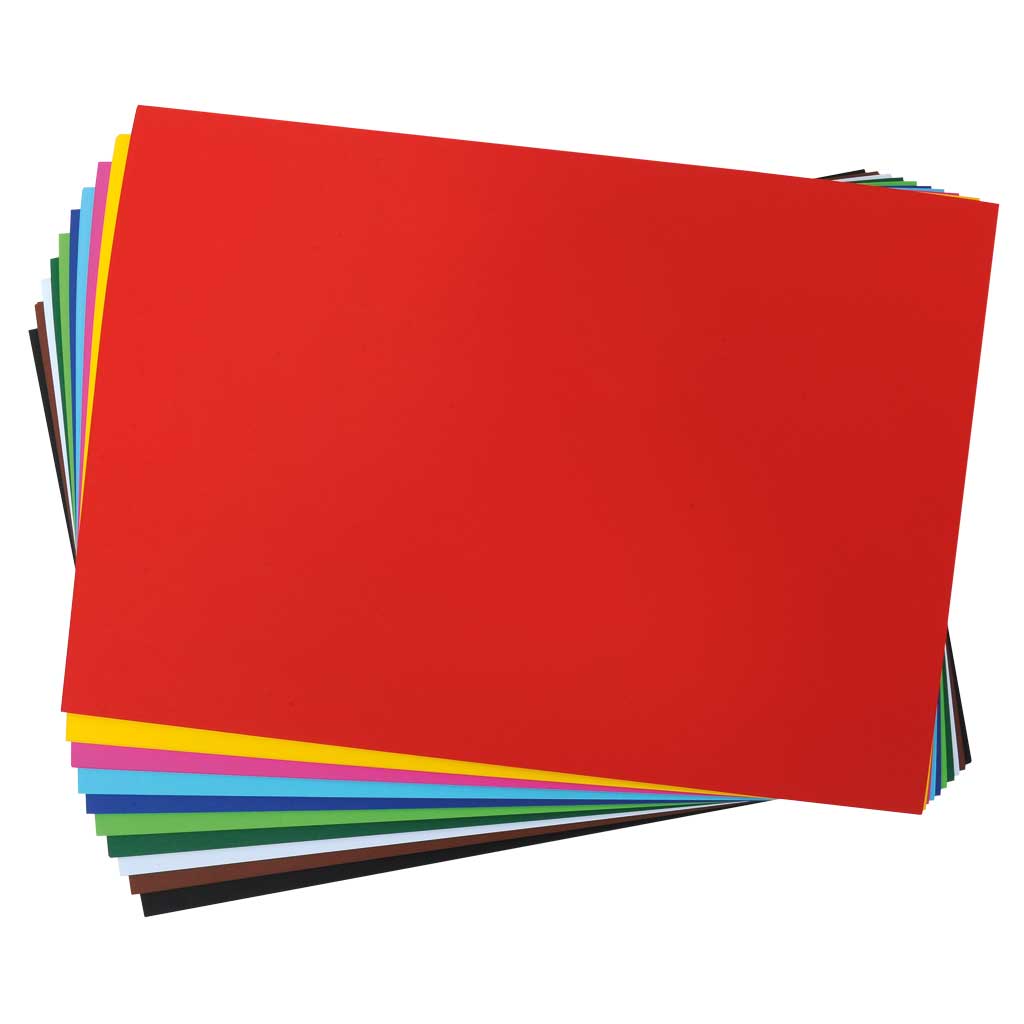Tonpapier A2 in bunt zum Basteln kaufen