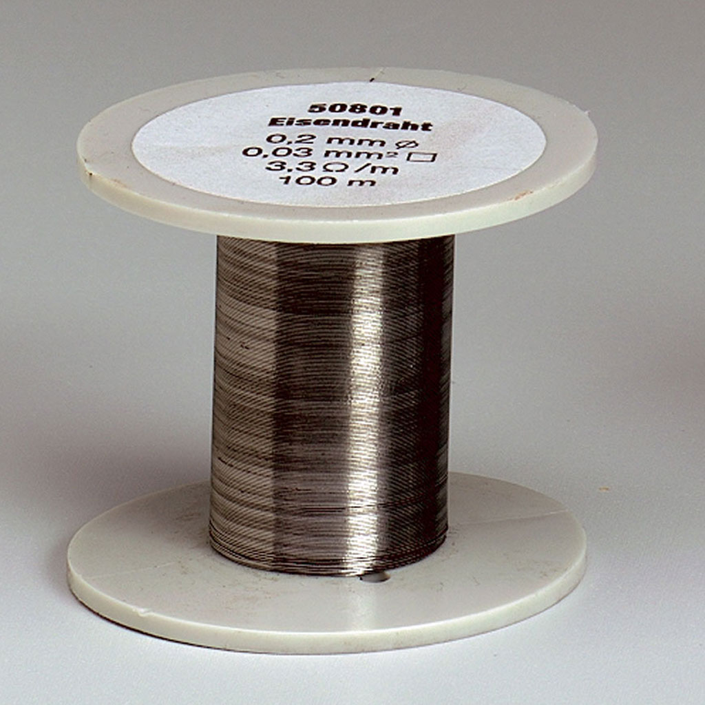 Draht, blank, auf Kunststoffrolle gewickelt