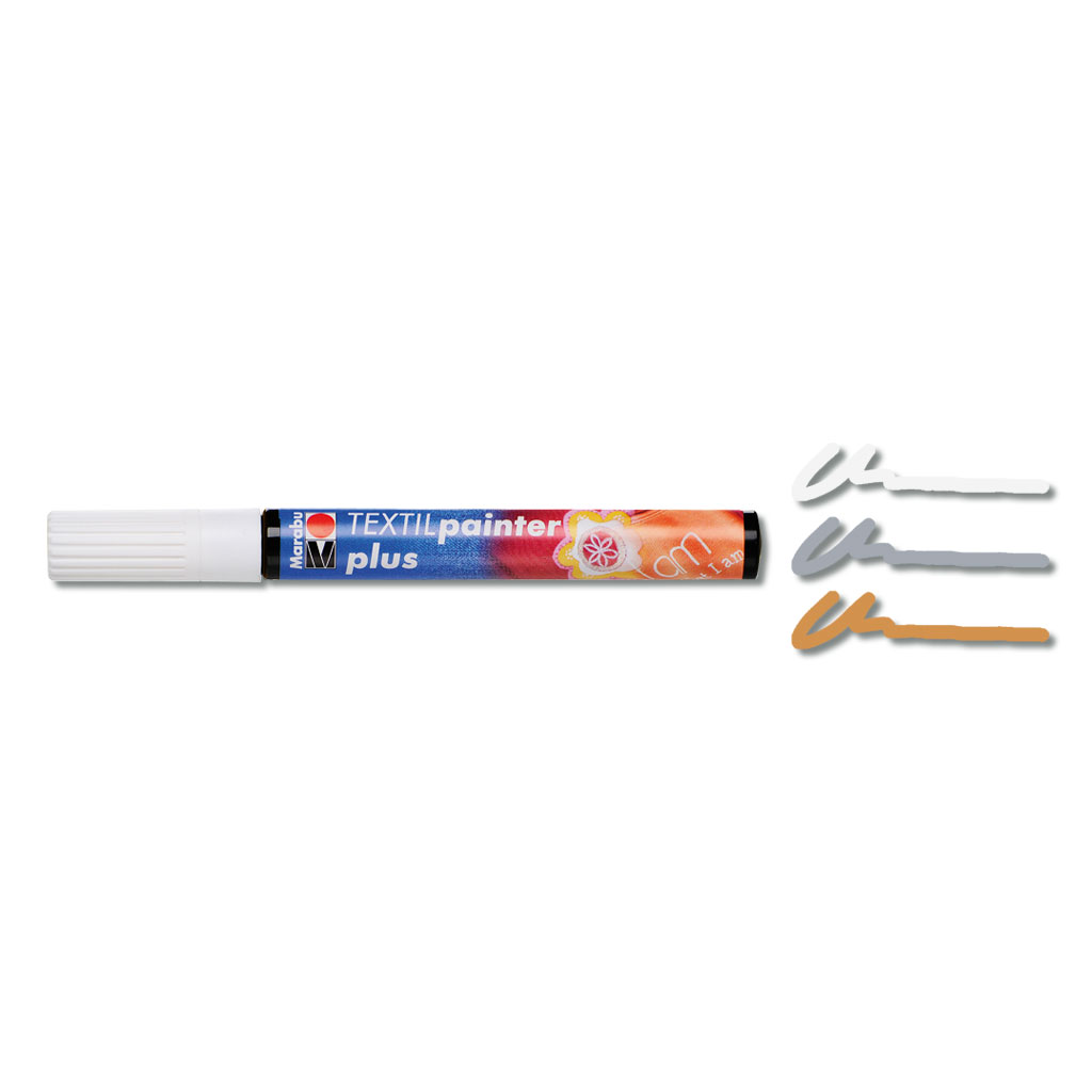 Marabu Textil Painter Plus Stoffmalstift, 1 Stück
