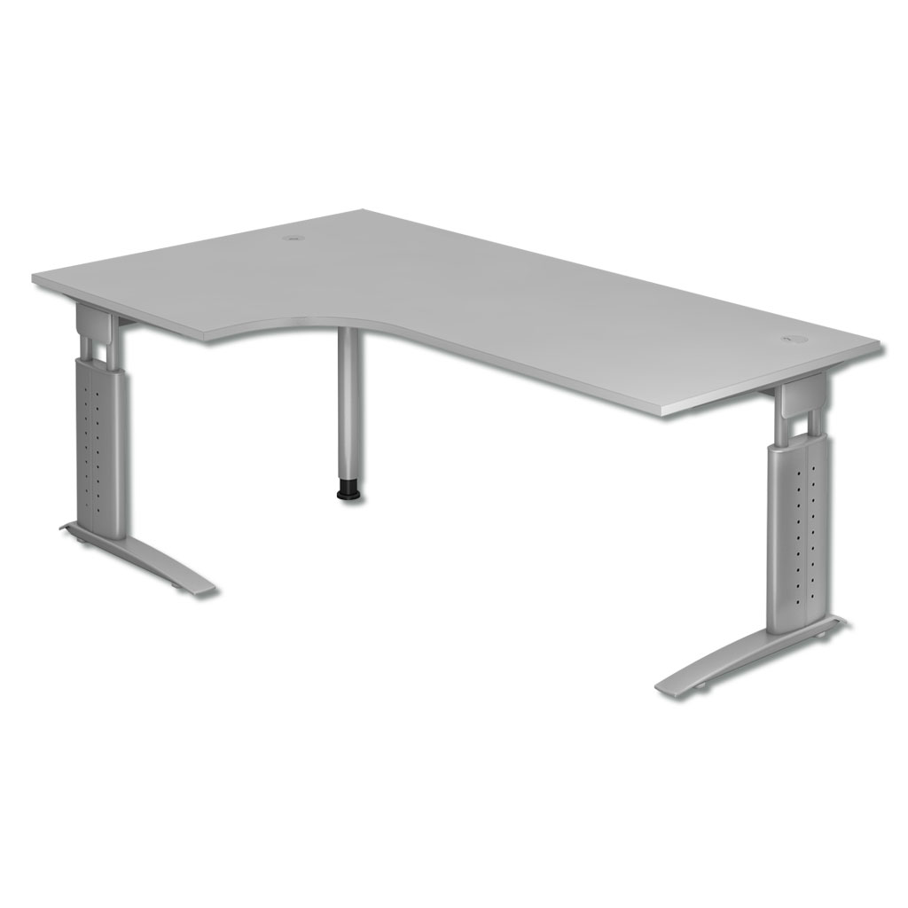 L-Fuß-Eckschreibtisch (Ecke links)