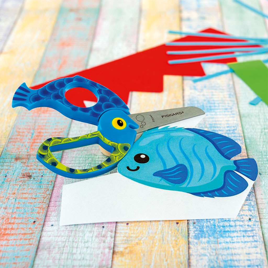 Fiskars® Kinderschere mit Tiermotiv