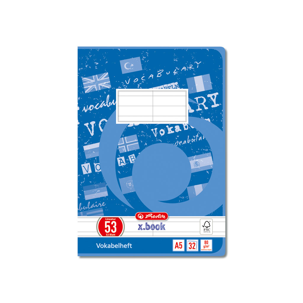 Herlitz® Vokabelheft