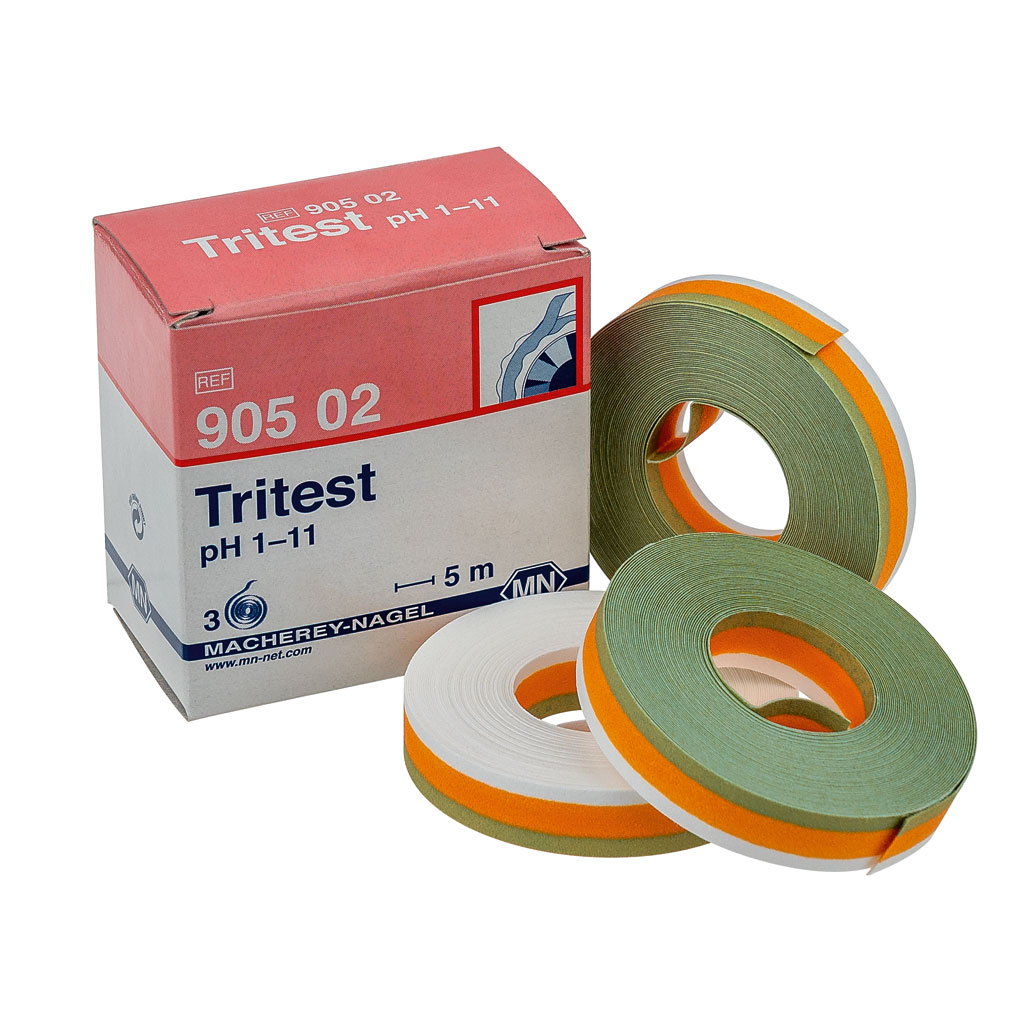TRITEST Nachfüllpackung pH 1-11, 3 Rollen