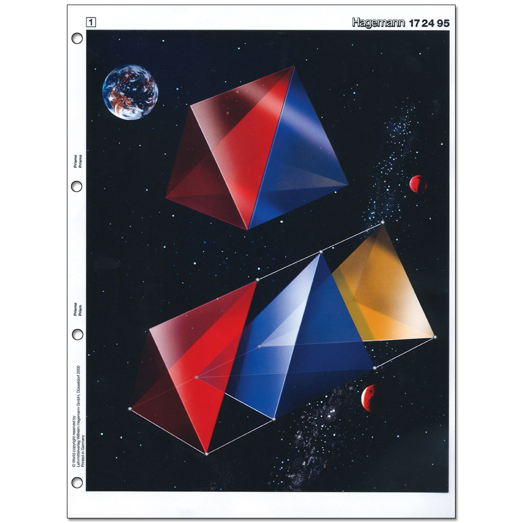 Transparent-Mappe "Geometrie 2"