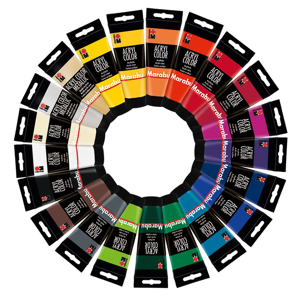 Marabu Acryl Color 100 ml - in verschiedenen Farben