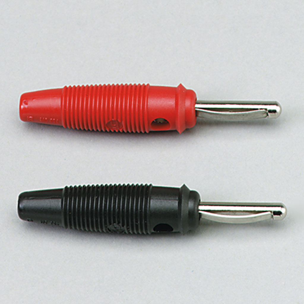 Laborstecker, 4 mm, 6 Stück