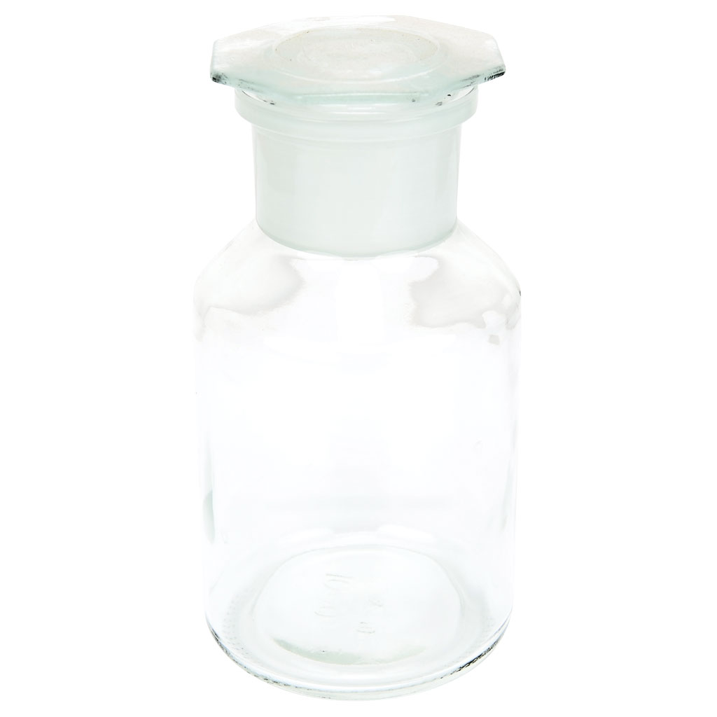 Steilbrustflaschen, Klarglas, Weithals