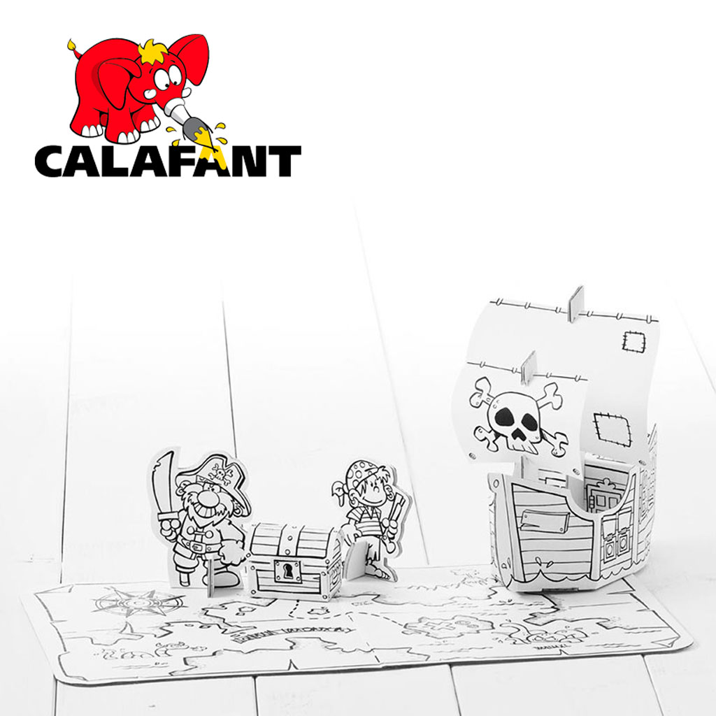 Calafant Piraten-Set für 4 Kinder
