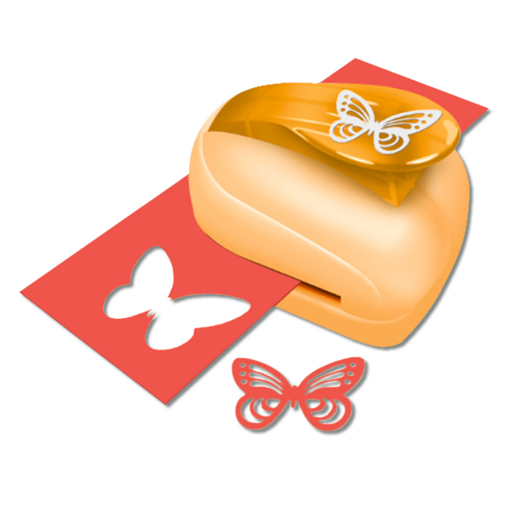 Motiv-Stanzer Silhouette, Motiv Schmetterling