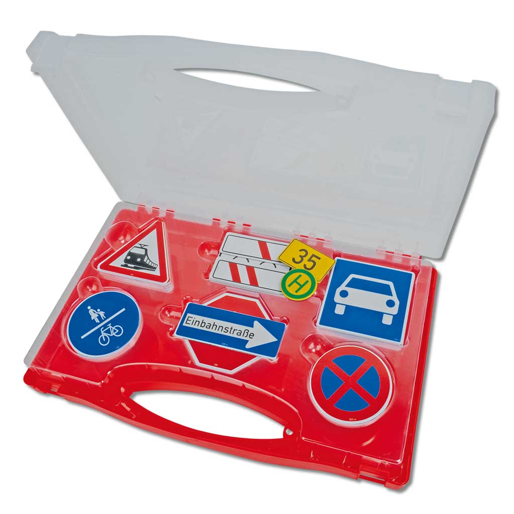 tempverkehrszeichen-wiemann-lehrmittel-1379-bvVvyZvOKCsexv Verkehrszeichen-Box