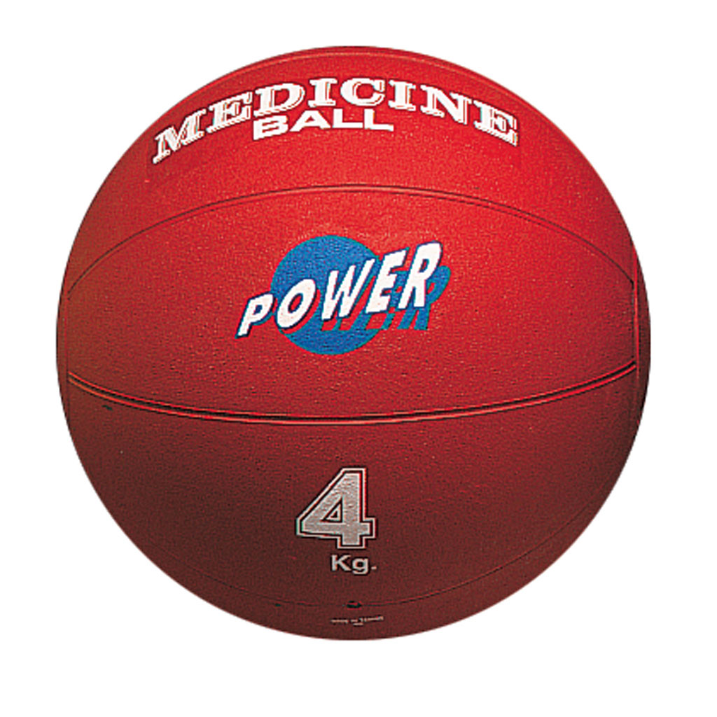 Medizinball aus Gummi