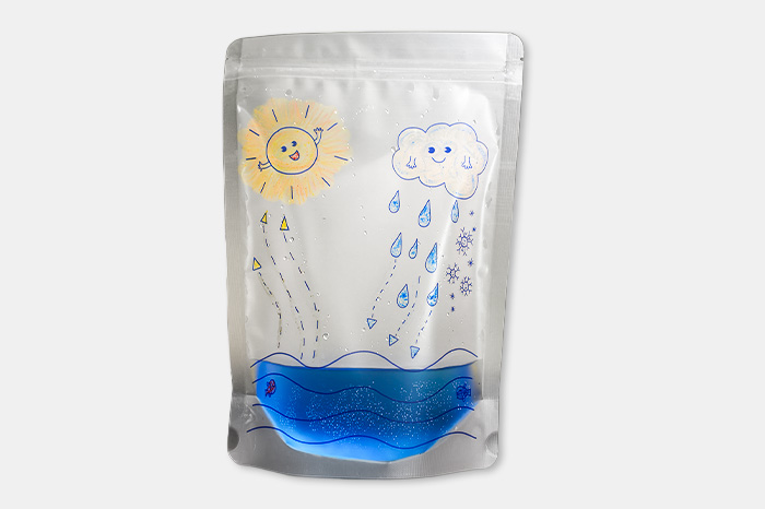 Beutel vom Experiment Wasserkreislauf
