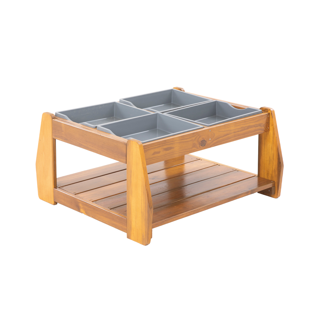 Kleiner Outdoor-Sand- und Matschtisch