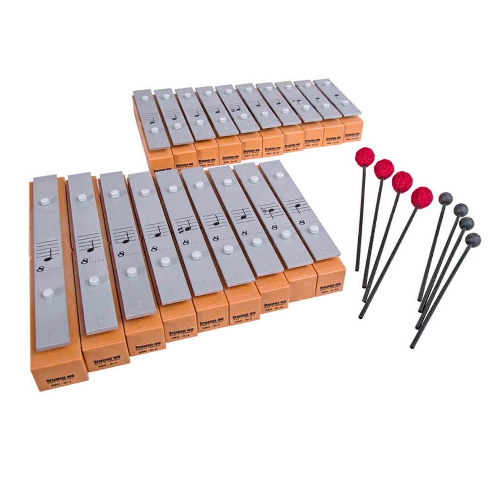 Studio 49 Klangbausteine KBN 3d, 19 Stäbe-Bild Auf diesem Bild ist das Produkt mit der Art.Nr.: W-10254 zu sehen