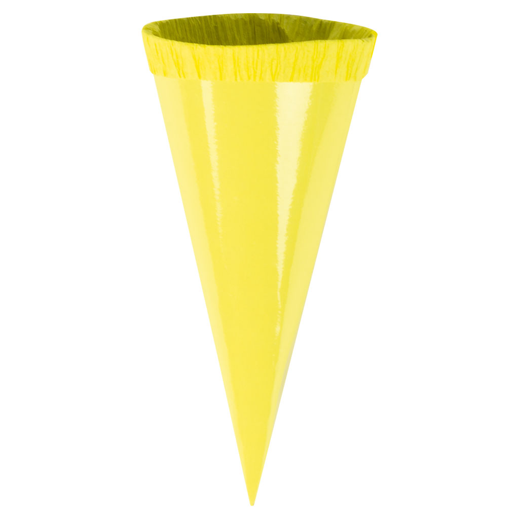 tempdeko_schultueten_6_stueck_wiemann_lehrmittel_93303c 6 Mini Schultüten