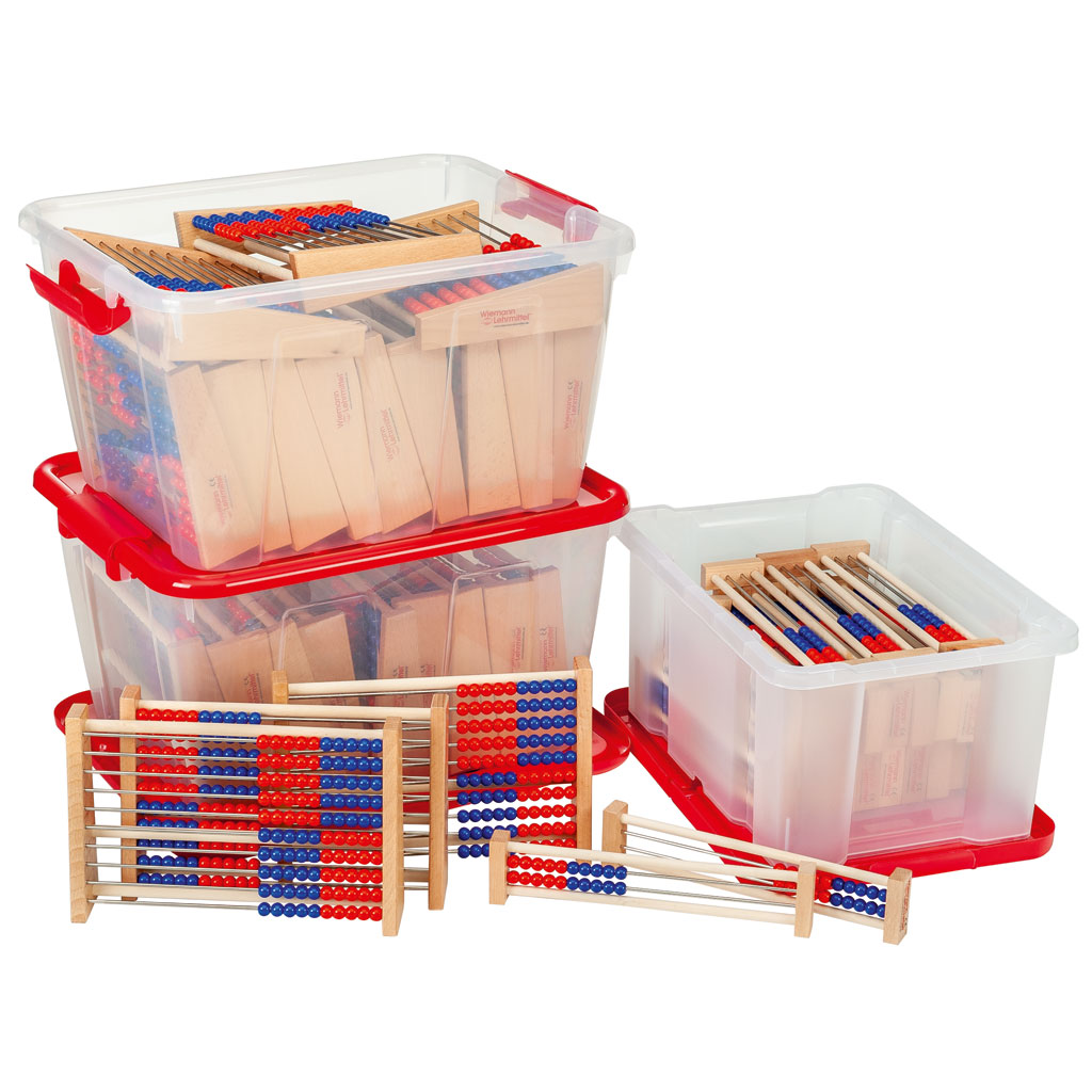 Schüler-Rechenrahmen 1 – 20 und 1–100 Schulset-Bild Auf diesem Bild ist das Produkt mit der Art.Nr.: M-31663 zu sehen