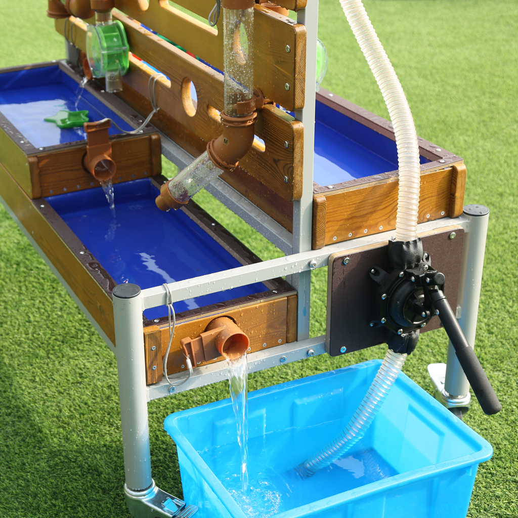 Mobile Outdoor-Wasserspiel-Anlage
