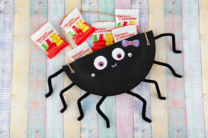 Halloween Tasche - Spinne Süßigkeitentasche Spinne