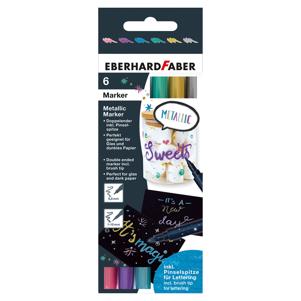 Eberhard Faber Metallic Marker Duo Eberhard Faber Metallic Marker Duo