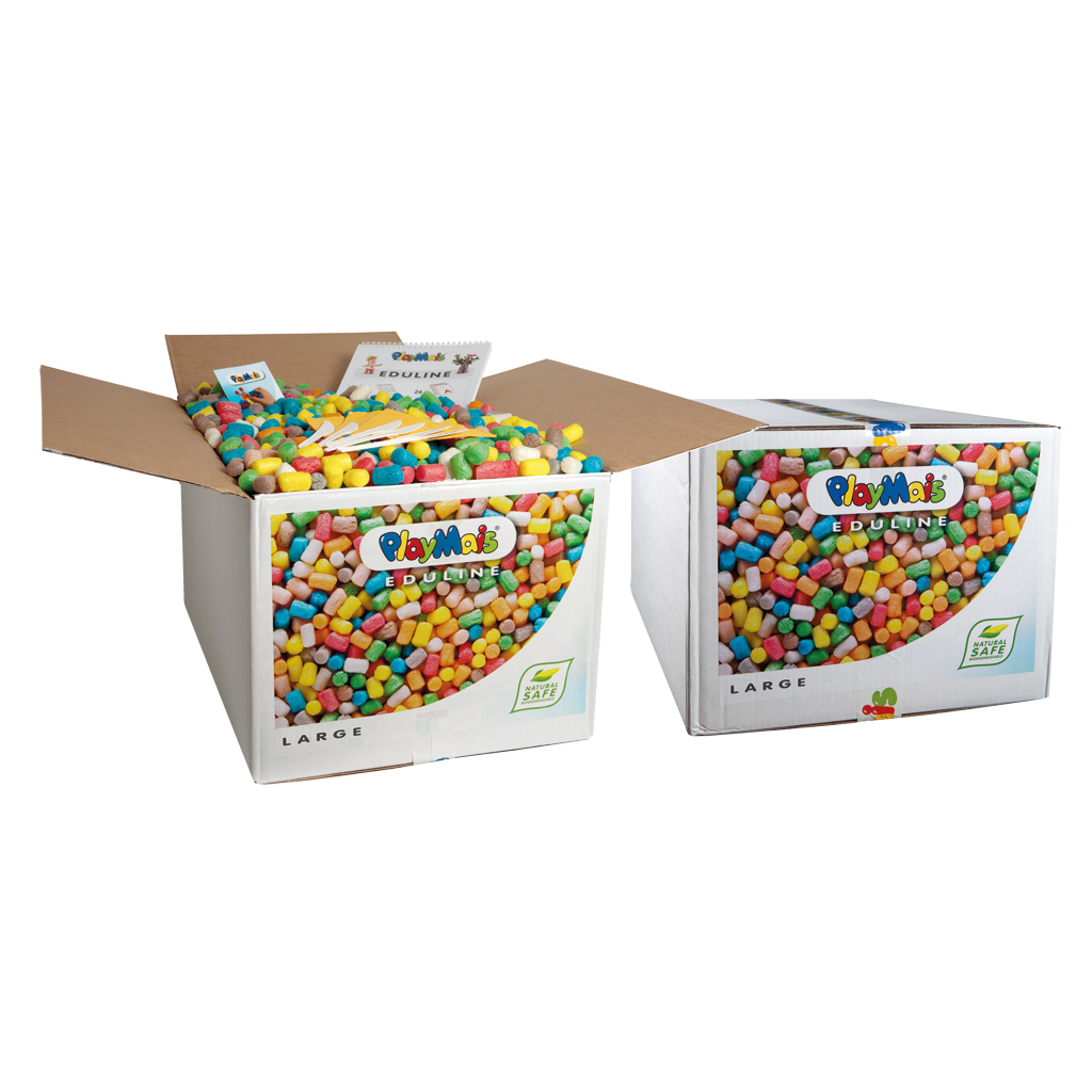 PlayMais® XXL im Doppelpack, 12.600 Teile-Bild Auf diesem Bild ist das Produkt mit der Art.Nr.: W-90983 zu sehen