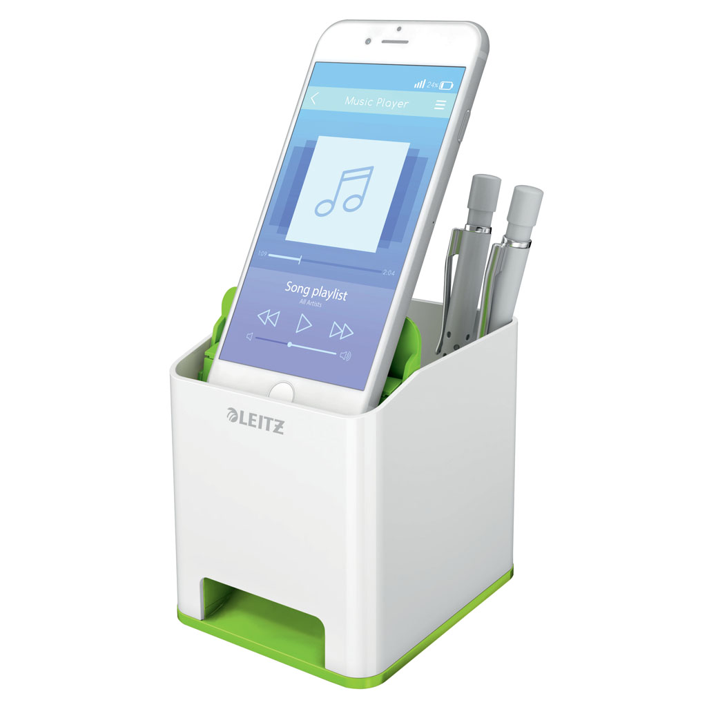 Sound Stifteköcher, grün metallic