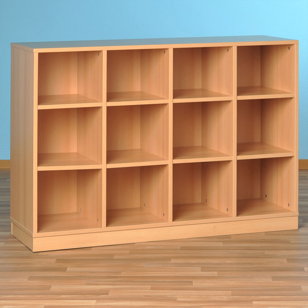temp43463aklassenzimmerregalklassenraumregalo6GvbMyspDjXL Modulus® Klassenzimmer-Regal, 4-reihig, fahrbar oder feststehend