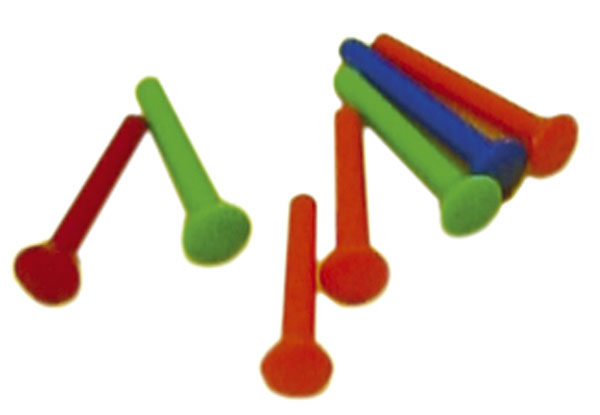 100 Plastikstecker zum Hunderter - Steckbrett