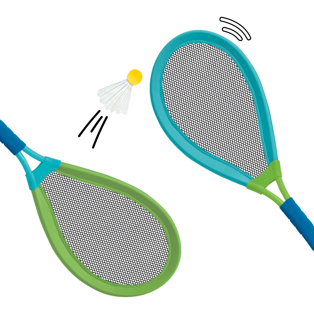 XXL Tennis- und Badminton-Set