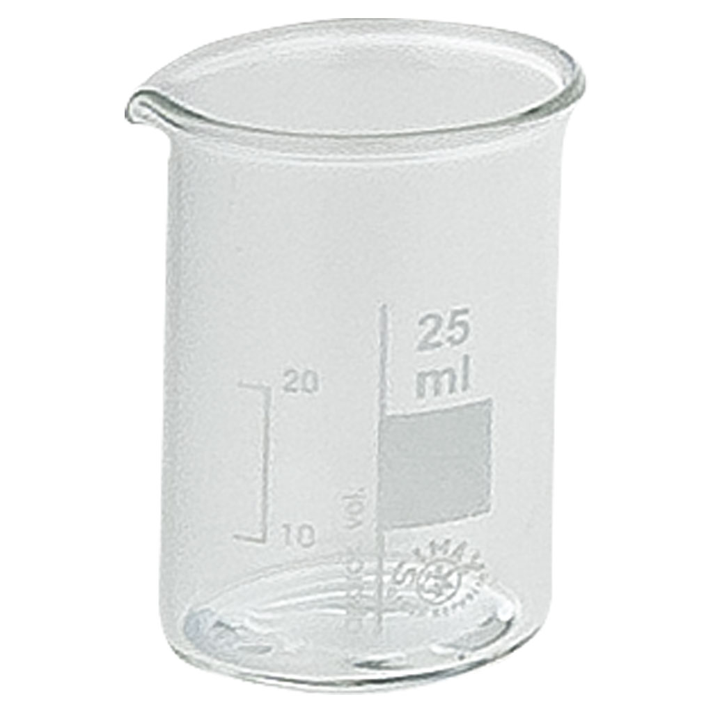 Becherglas, Borosilikatglas, niedrige Form, 1 Stück