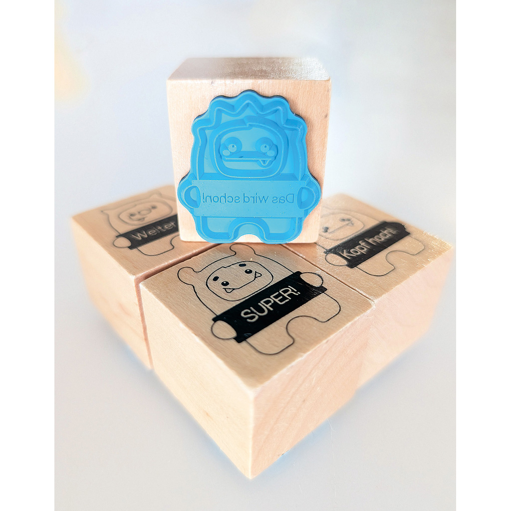 Belobigungsstempel Monsterchen