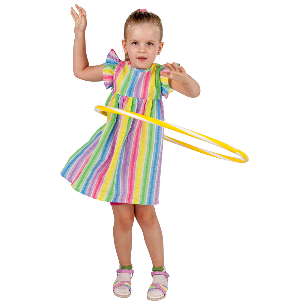 Hula-Hoop-Reifen, zweifarbig-Bild Auf diesem Bild ist das Produkt mit der Art.Nr.: W-62023 zu sehen