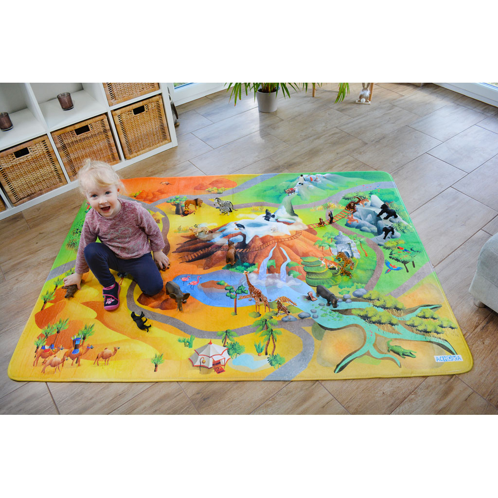 Spielteppich „Super-Soft“ – Wildnis-Teppich