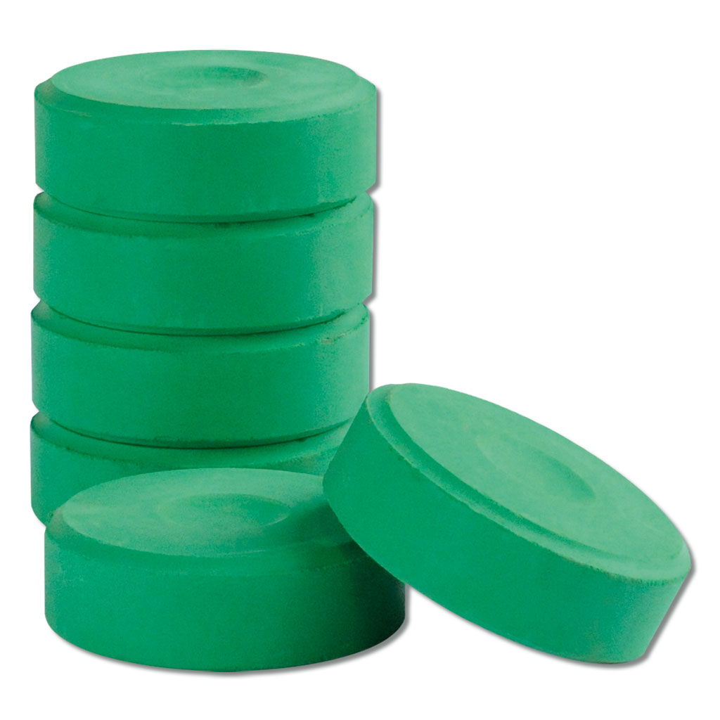 temp90442-58-temperablocks-hellgruenAFNGTIFhJ0HV4 Temperablocks, 6 Stück in einer Farbe, Ø 57 mm