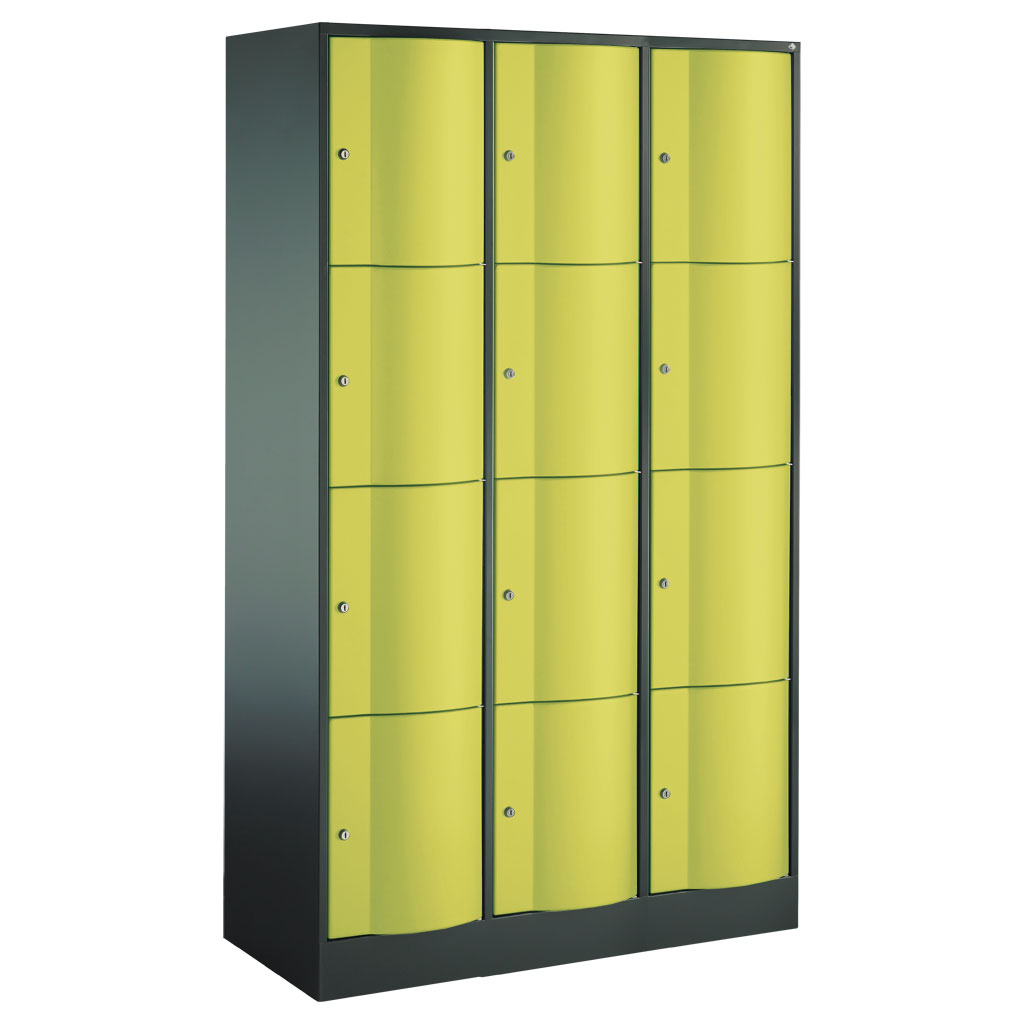 Großraum-Schließfachschrank, 3-reihig Großraum-Schließfachschrank, 3-reihig