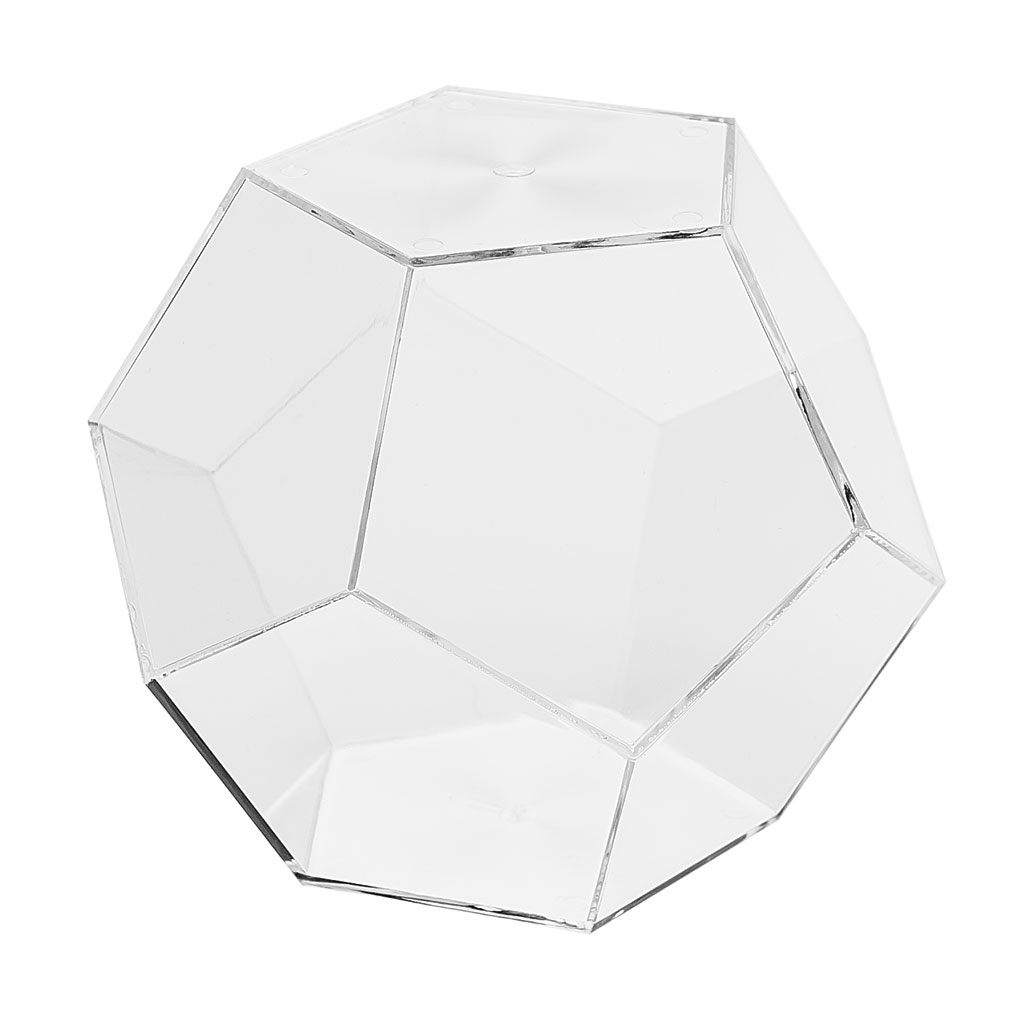 5-teiliger Satz Platonische Körper ohne Netze