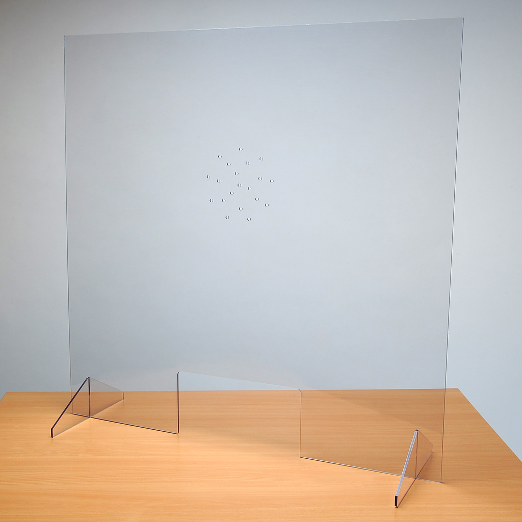 tempspuckwand_wiemann_lehrmittel_52122a Hygienische Spuckschutzscheibe