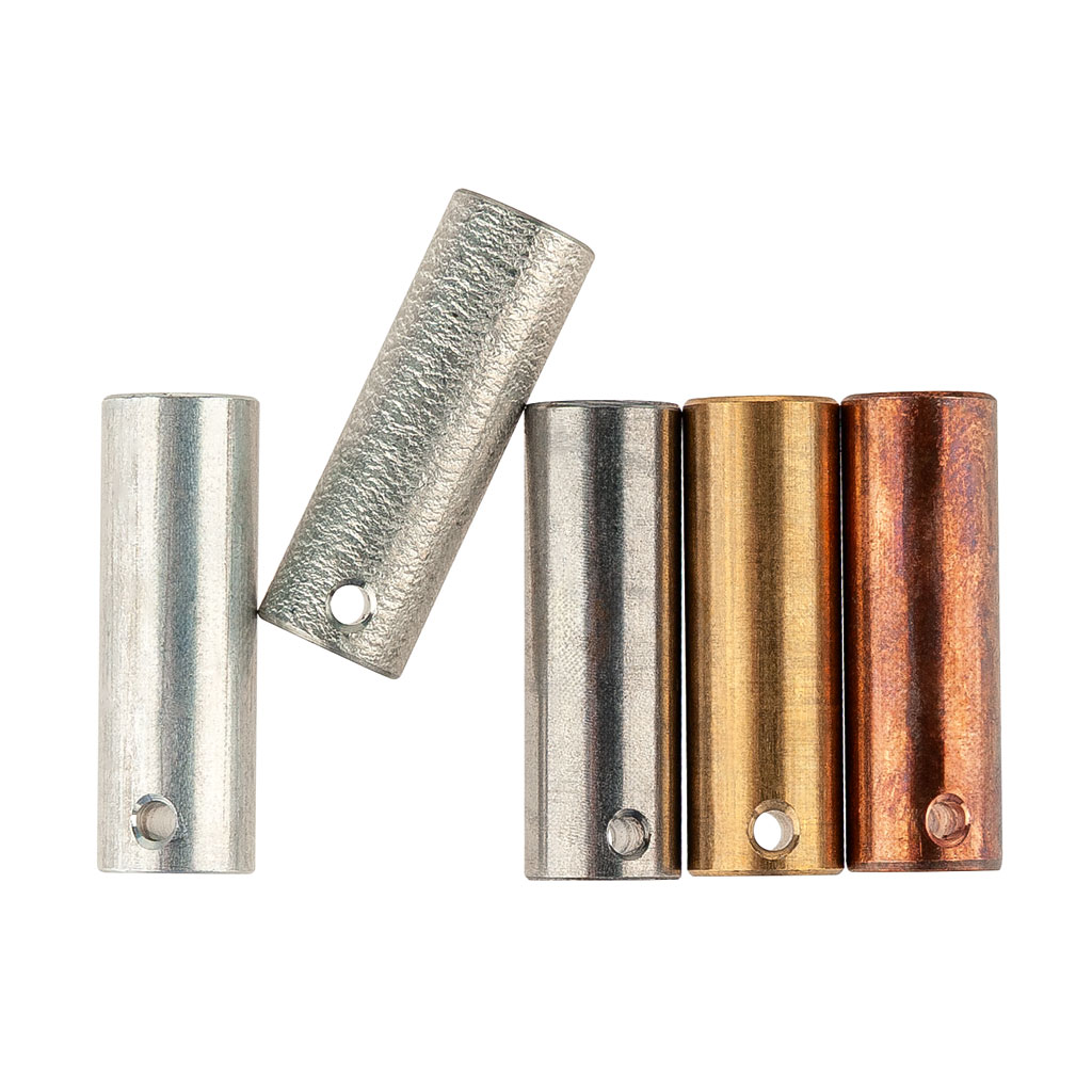 Metallzylinder mit gleichem Volumen, 5er-Set