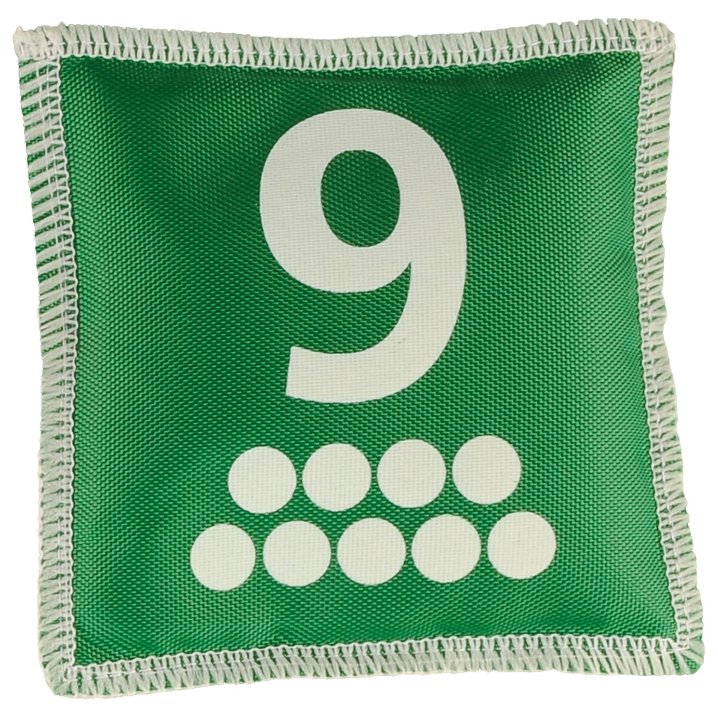 Bohnensäckchen Zahlen 1–10
