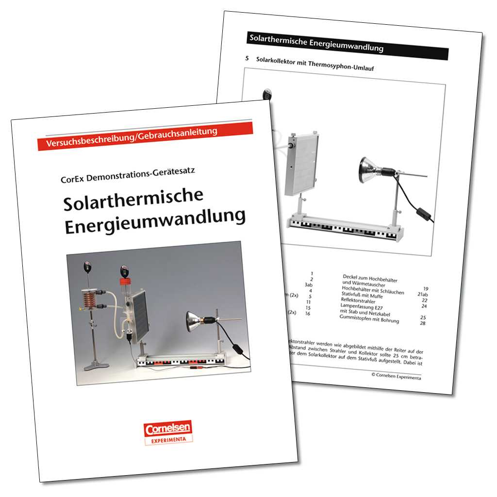 Demonstrationsgerätesatz Solarthermie