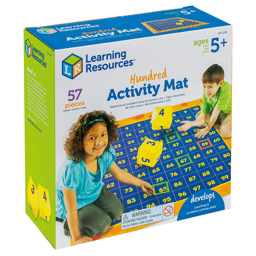 Hundertertafel für den Fußboden