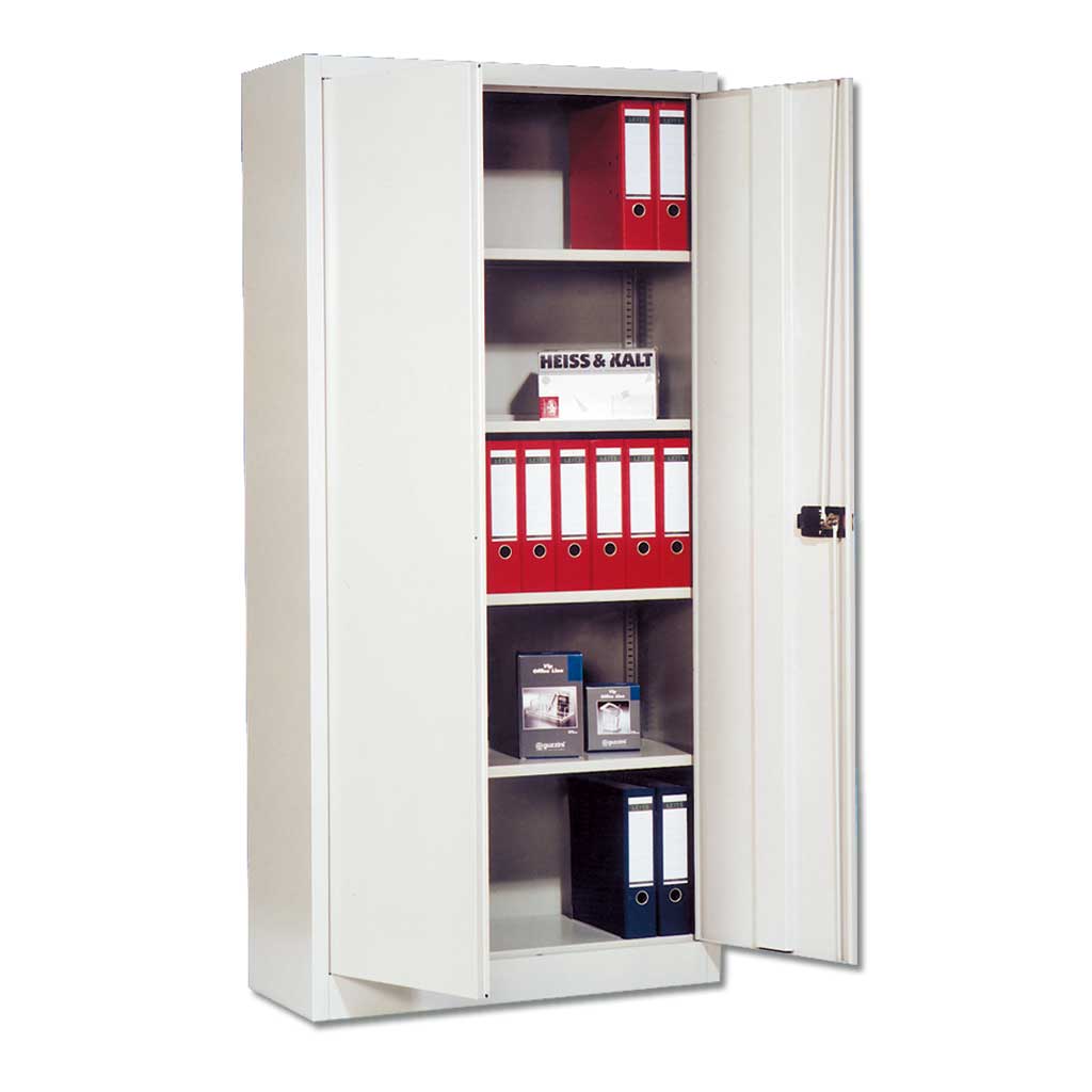 Flügeltürenschrank ohne Mittelwand, mit 4 Böden