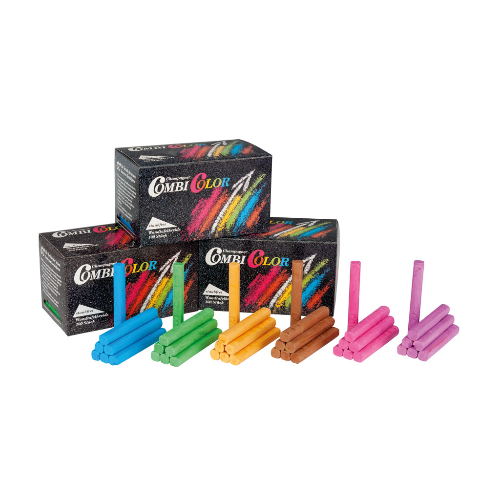 CombiColor Tafelkreide, konvex CombiColor Tafelkreide, konvex