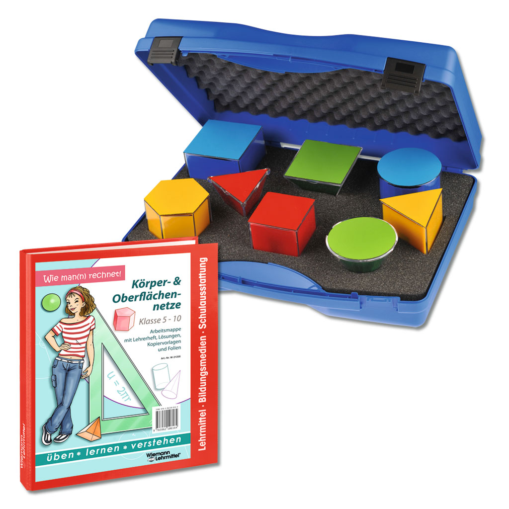 Geometriesatz Körper und Oberflächennetze – Lehrerset 2