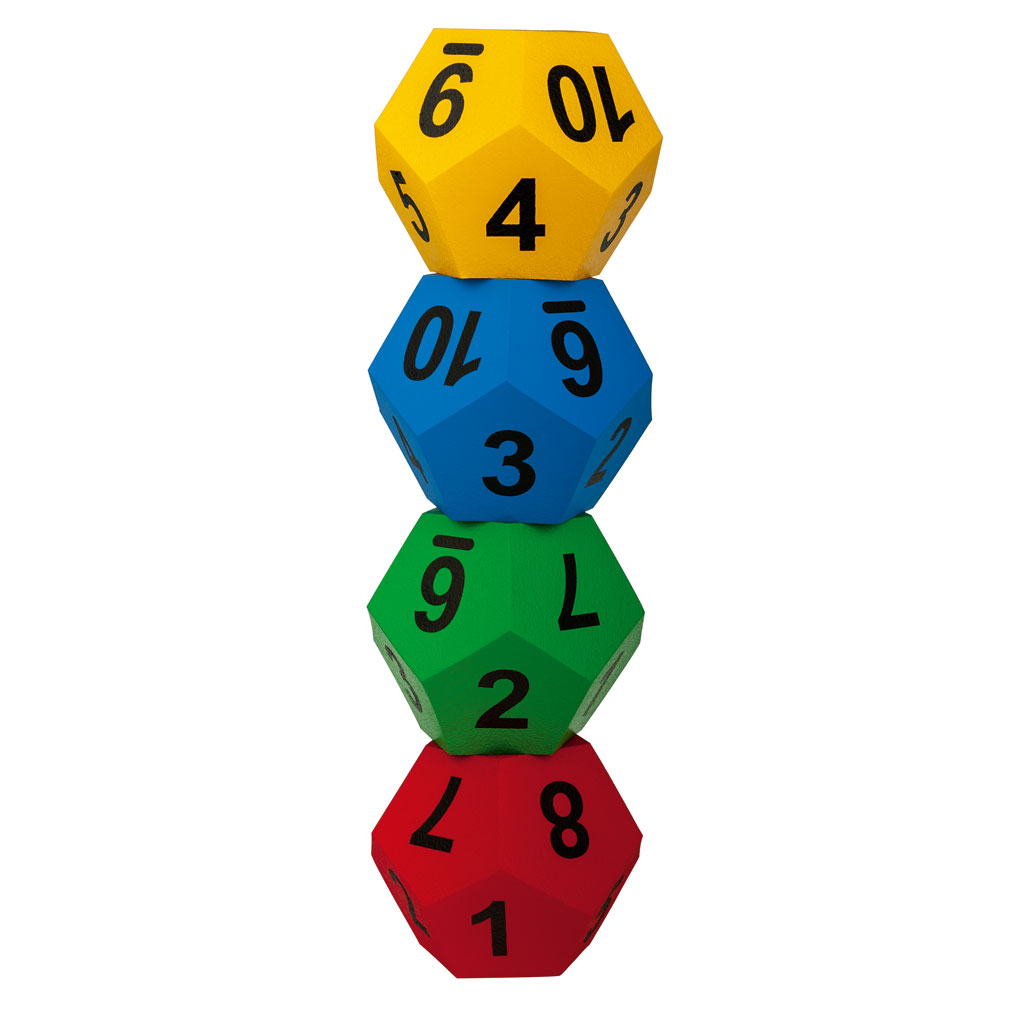 Riesen-Rechenwürfel