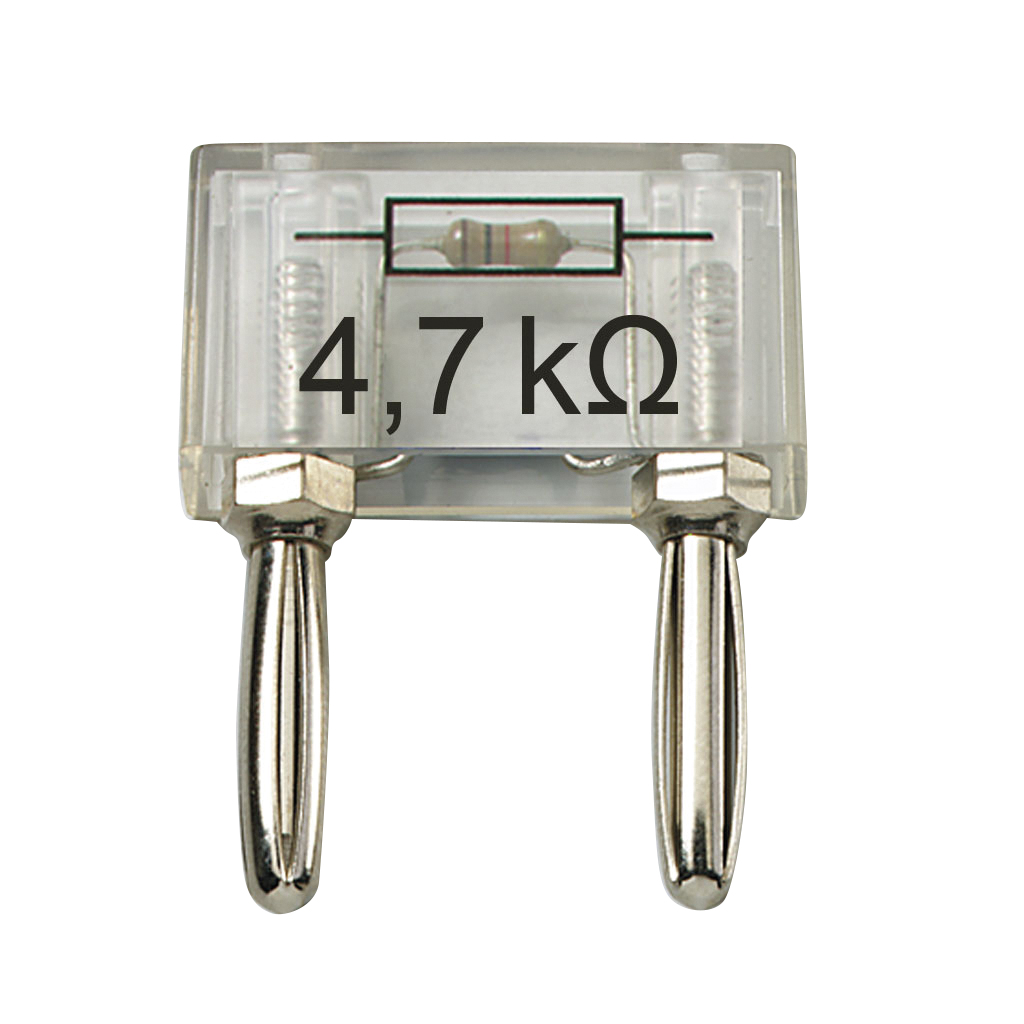 Widerstand auf Steckelement