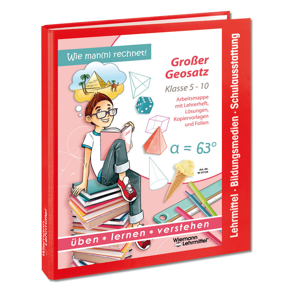 Großer Geo-Satz, magnetisch, 44-teilig