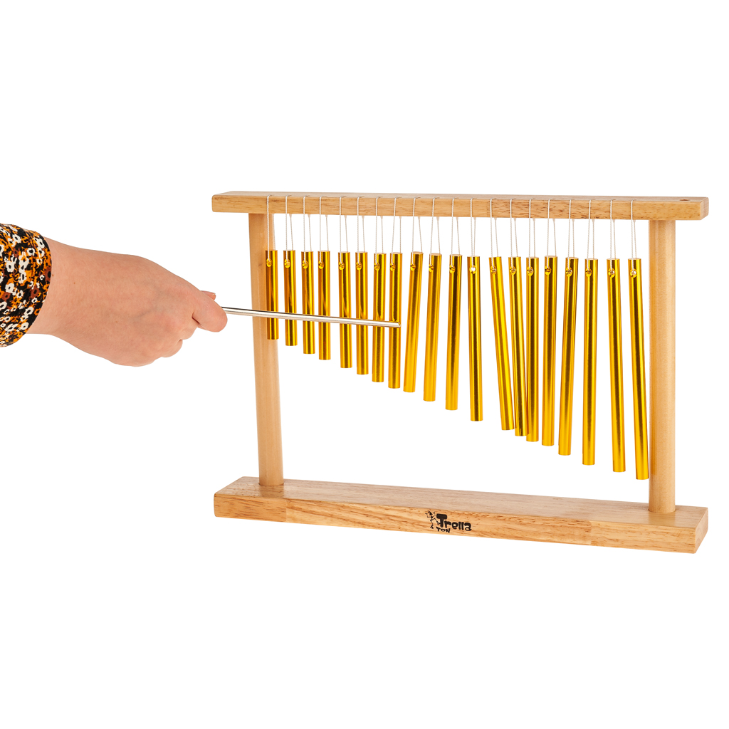 TrellaTon® Bar Chimes mit Holzstativ TrellaTon® Bar Chimes mit Holzstativ