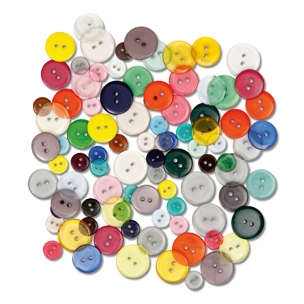 Knopf-Mix, 100 Stück