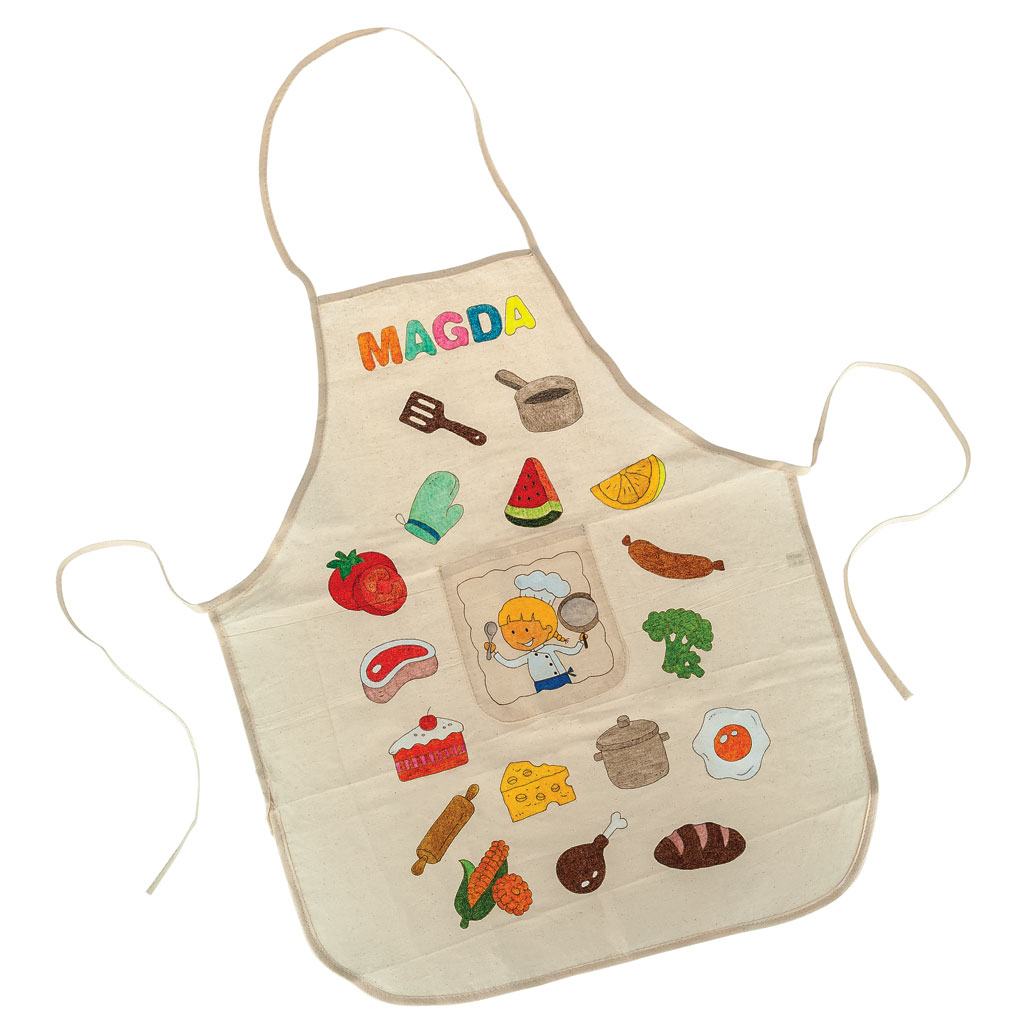 Kinderschürze, Natur Kinderschürze, Natur