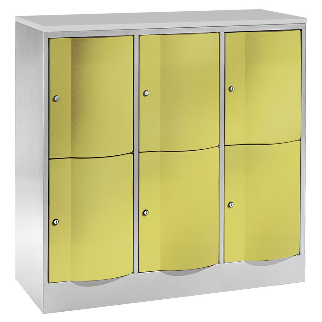 Großraum-Schließfachschrank, 3-reihig Großraum-Schließfachschrank, 3-reihig